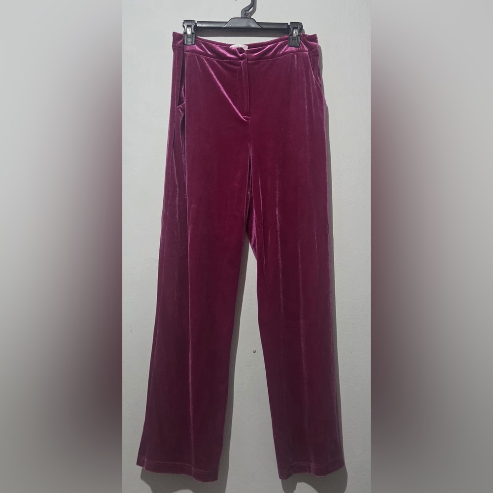 Better Be Velvet Pants in Rich Burgundy
